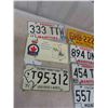 Image 5 : 15 License Plates 1970's + Up - Mainly MB 