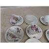 Image 3 : 9 Cups + Saucer China Pairs; Queen Anne, Bavaria, Royal Vale, plus others