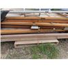 Image 3 : Pallet of Assorted Doors - 1 With Frame - 5 Wood with Multi Glass Panes
