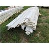 Image 2 : 2 Pallets of Vinyl Siding - Mostly White, Some Light Green - up to 12' Lengths