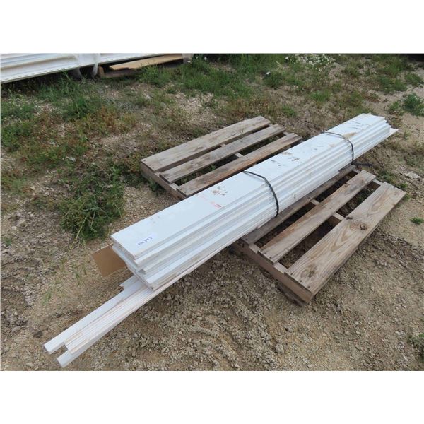 Bundle of Assorted MDF Boards + Trim - Many Pieces 6.5" x 7'