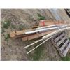 Image 3 : Bundle of Assorted Wood Trim + Moldings - Several 1 1/2" x 2" Assorted Length Boards