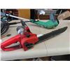 Image 2 : Craftsman Electric Chainsaw, Electric Weed Eater, Pressure Washer Wand + hose