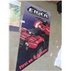 Image 3 : 2 Banners ; Suzuki King Quad 28" x 35" + Suzuki Eiger Quad 34" X 60" - Both Reversible