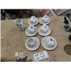 Image 1 : Royal Canadian Air Force Dish - 13 Pieces ; Cups + Saucers , Egg Cup