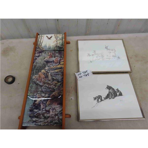 Wildlife Sketches by Clarence Tillenius