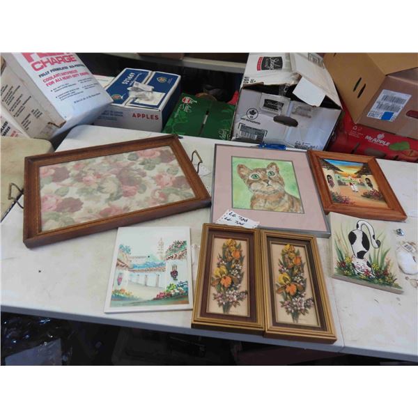 Paintings, Pictures, Trays