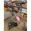 Image 1 : Folding Xercise Bike - Lesnet, York Quick Step Exerciser
