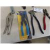 Image 5 : Pipe Wrench, Snap Ring Pliers, Fencing Tool, Nippers, Gear Puller, Vice Grips - Most is New