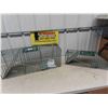 Image 4 : 2 Live Trap - New Condition ; 10" x 12" x 32" + 7" x 8" x 24"