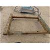 Image 3 : Large 4 Wheel Cart - Super Heavy Wood Construction 44" x 60" 