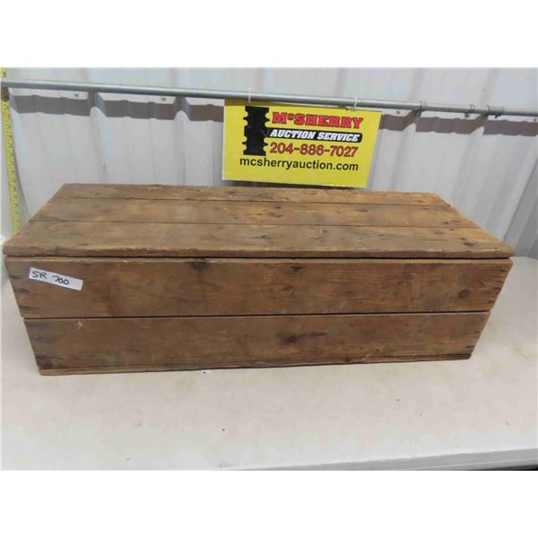 Wooden Crate 12" x 14" x 40" 