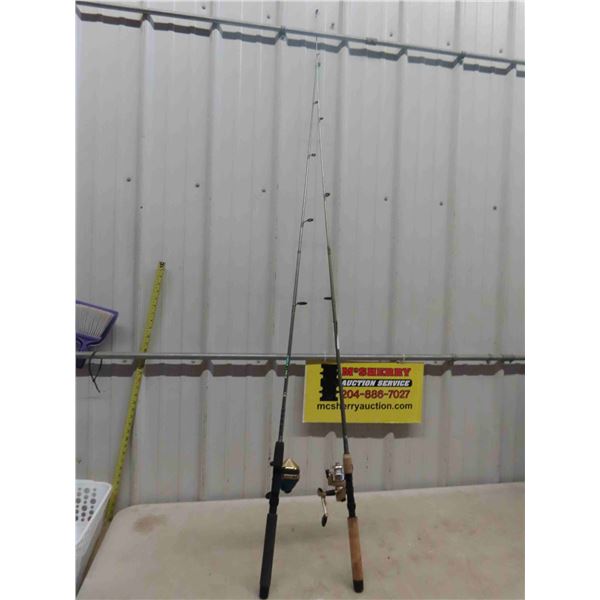2 Fishing Rods + Reels
