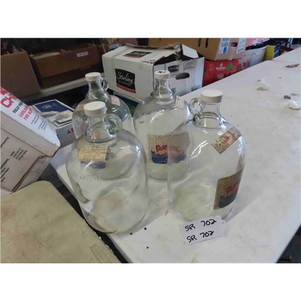 4 Arctic Jugs + 3 Texas Mickie Bottles