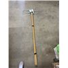 Image 1 : Swivel Collapsible Janitorial Push Broom with Replaceable Heads - all seems new