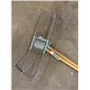 Image 2 : Swivel Collapsible Janitorial Push Broom with Replaceable Heads - all seems new