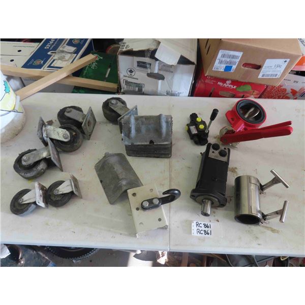 Hydraulic Motor, Hydraulic Direction Control Valve, Castors