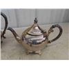 Image 3 : Silver Plate Tea Servers, Creamer, Salt Shaker - WA Canada
