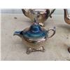Image 4 : Silver Plate Tea Servers, Creamer, Salt Shaker - WA Canada