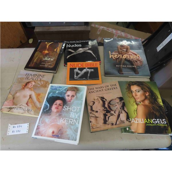 Hard Cover Photography Books - Lots of Nude Girls, Naked 