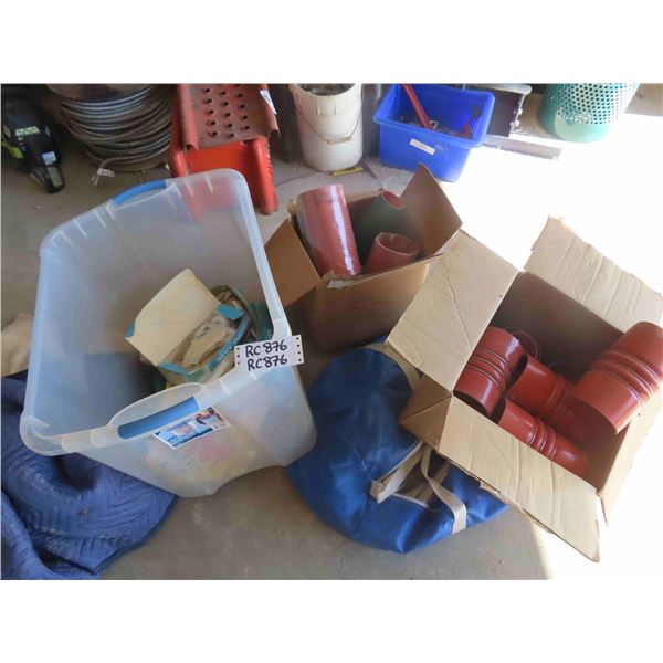 Door Hardware, Hose Coupling, Rubber Fittings, Braided 