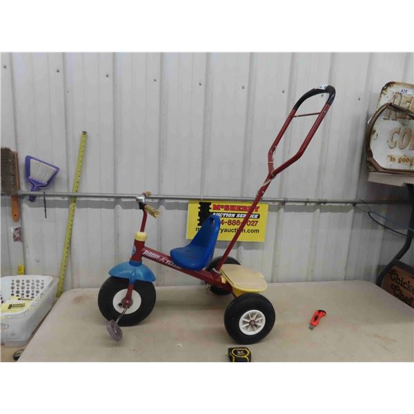 Radio Flyer Tricycle With Handle Parts at Hayley Forster blog