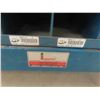 Image 2 : Solid Steel Pigeon Hole Bolt Bin on Stand - Bowman 12.5" x 35" x 50"
