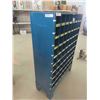 Image 3 : Solid Steel Pigeon Hole Bolt Bin on Stand - Bowman 12.5" x 35" x 50"