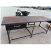 Image 1 : Steel Frame + Top Welding Table 30" x 37" x 96"