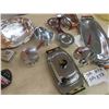 Image 3 : Silver Tray, Condiment Set, Pitchers