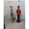 Image 7 : 6' Tall Plastic Nutcracker Store Display