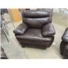 Image 8 : 3pc Leather Quality Living Rom Suite including Power Recliner ; 