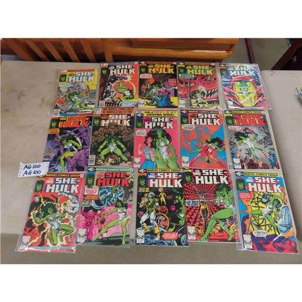 (15) She Hulk Comics #2 -16