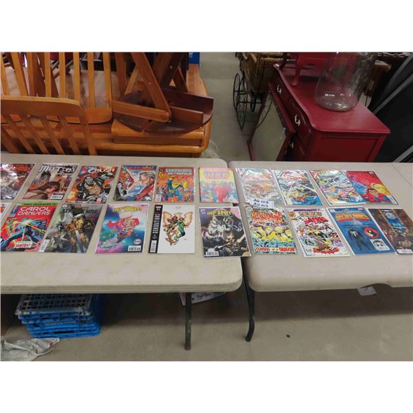 20 Assorted Comics - All #1 Issues ; Battlestar, Galactica, Secret Wars,