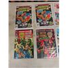 Image 2 : 18 Assorted Comics - 60 cent Covers + Under ; Strange Tales, Fantastic Four, Action,
