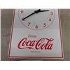 Image 3 : Coca-Cola Battery Operated Metal Clock 9.5" x 13.5"