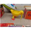 Image 5 : Very Cool Vintage Tin Toy Wall Phone, Funky Plastic Egg Cup Chicks, Viewmaster 