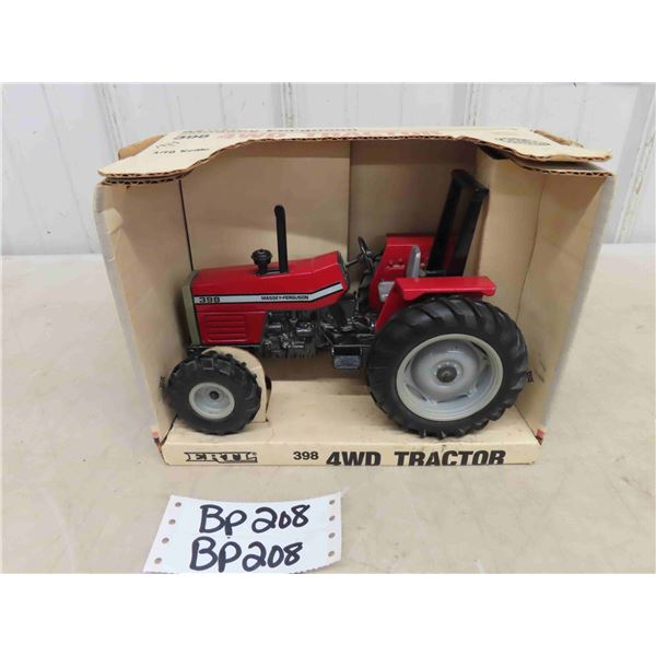 Ertl Massey Ferguson Model 398 Die Cast Tractor 1:16 Scale in Original Box