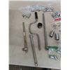 Image 7 : Various 1/4" Ratchets + Sockets, 3/8" Drive Sockets, Extensions, Bars, Allen Keys