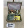 Image 1 : Jewellery Box with 10 Pairs of Clip On Earrings, 10 Necklaces, 2 Brooches, 5 Bracelets