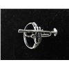 Image 2 : Silver Ring with Trumpet Marked 925