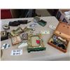Image 6 : Golf Themed Picture Frames, Teletrol Timer, Tin Cash Box, Wooden Box with