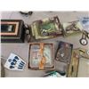 Image 8 : Golf Themed Picture Frames, Teletrol Timer, Tin Cash Box, Wooden Box with
