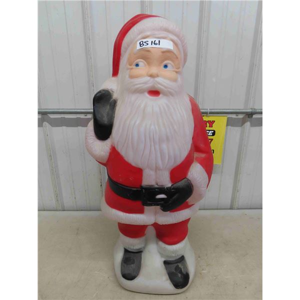 Santa Clause Blow Mold - Light Up 33  Tall