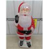 Image 1 : Santa Clause Blow Mold - Light Up 33" Tall