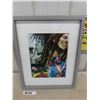 Image 1 : Bob Marley Framed Picture 17" x 21" 