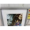 Image 2 : Bob Marley Framed Picture 17" x 21" 