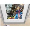 Image 3 : Bob Marley Framed Picture 17" x 21" 