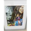 Image 4 : Bob Marley Framed Picture 17" x 21" 