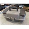 Image 5 : Fishing Tackle Box + Extra Plastic Trays Loaded with Lures, Weights, Hooks, Line, 